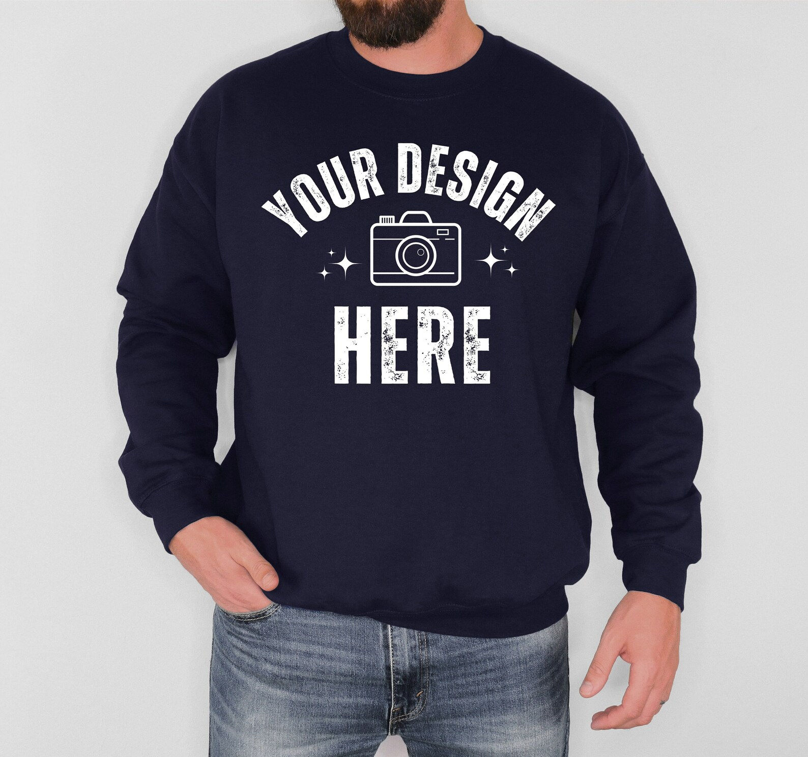 You Design-Gildan Unisex Heavy Blend Crewneck Sweatshirt