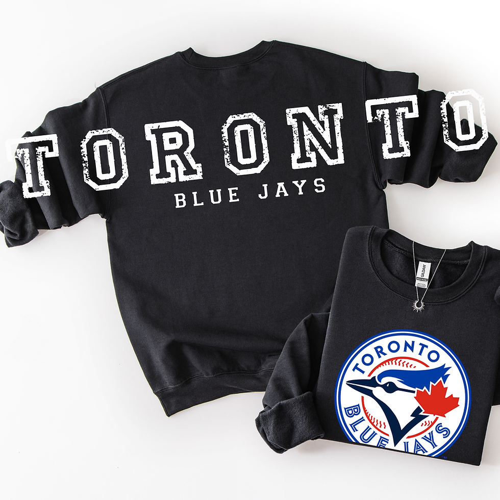Thumbnail: Toronto Blue Jays Gildan Unisex Heavy Blend Crewneck