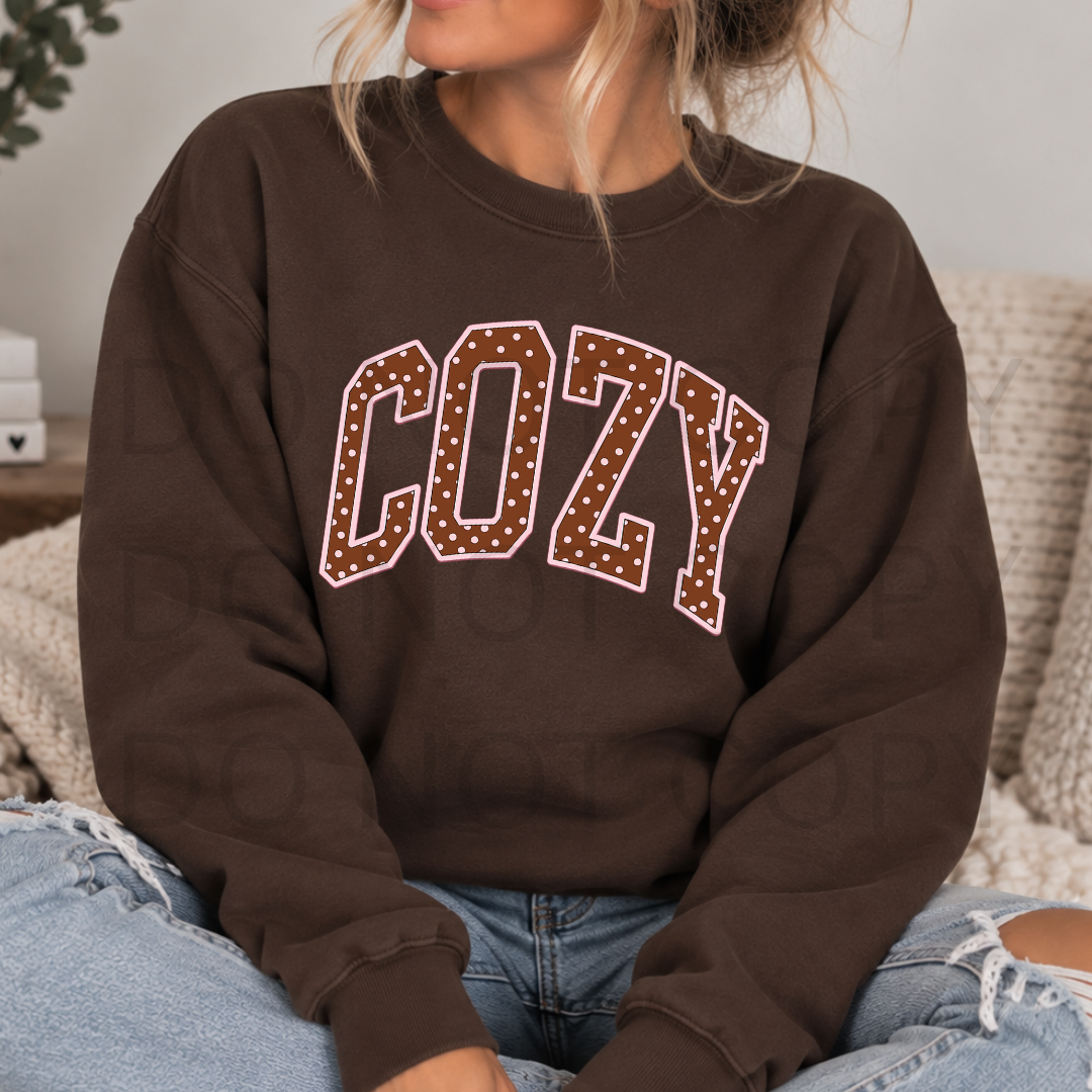 POLKA A DOT COZY DTF TRANSFER