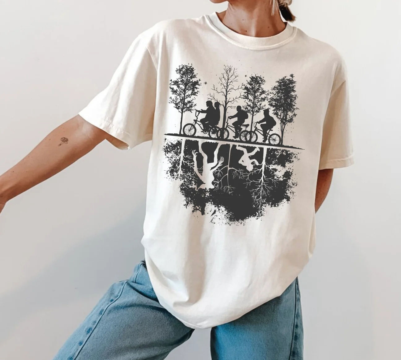 Stranger Things Comfort Colours Unisex Tee