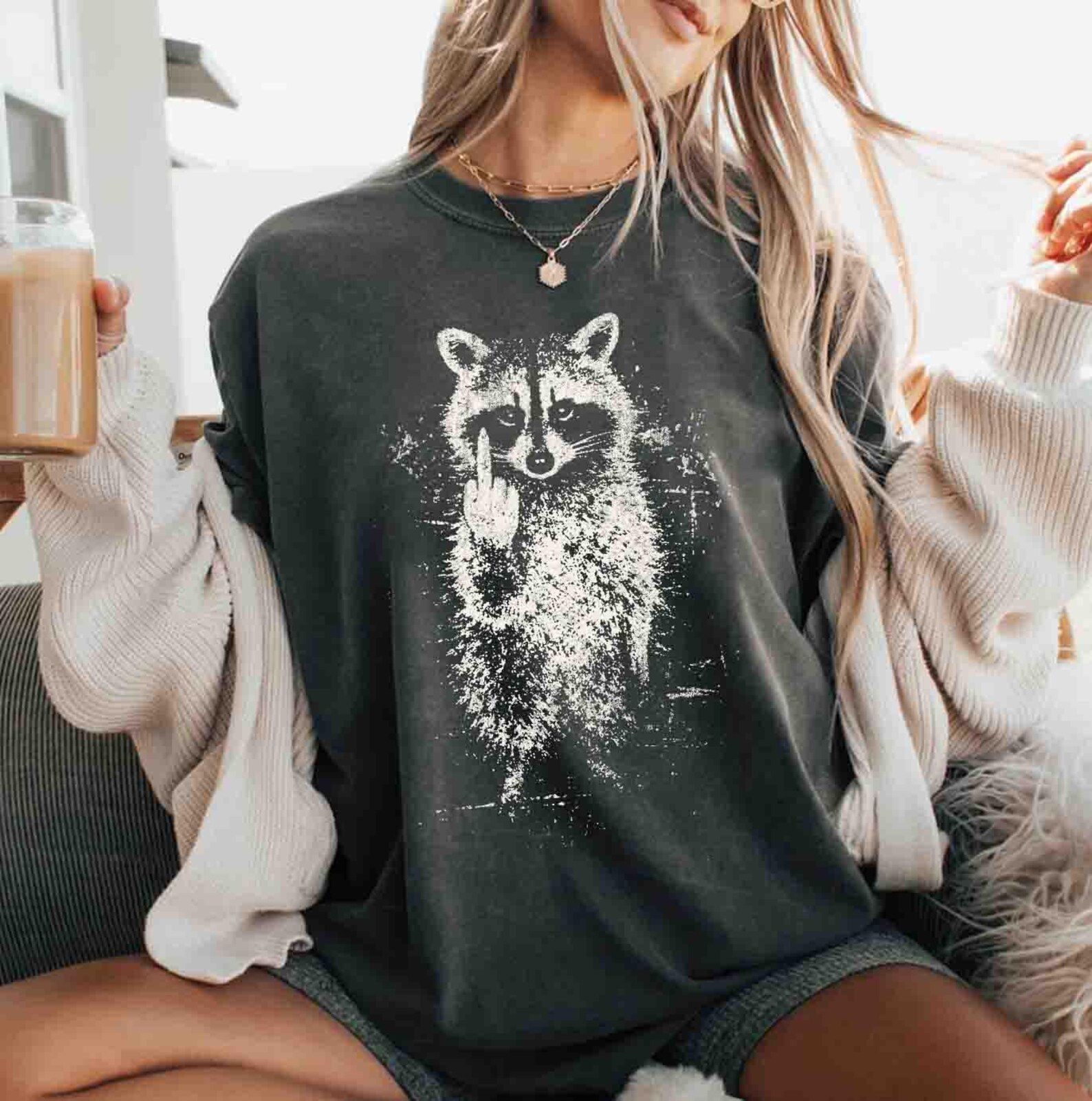 RACCOON FINGER DTF TRANSFER