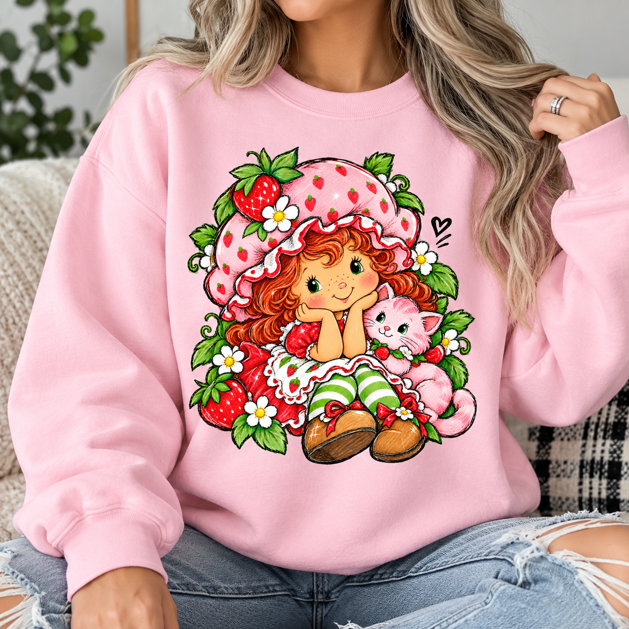 STRAWBERRY SHORTCAKE DTF TRANSFER