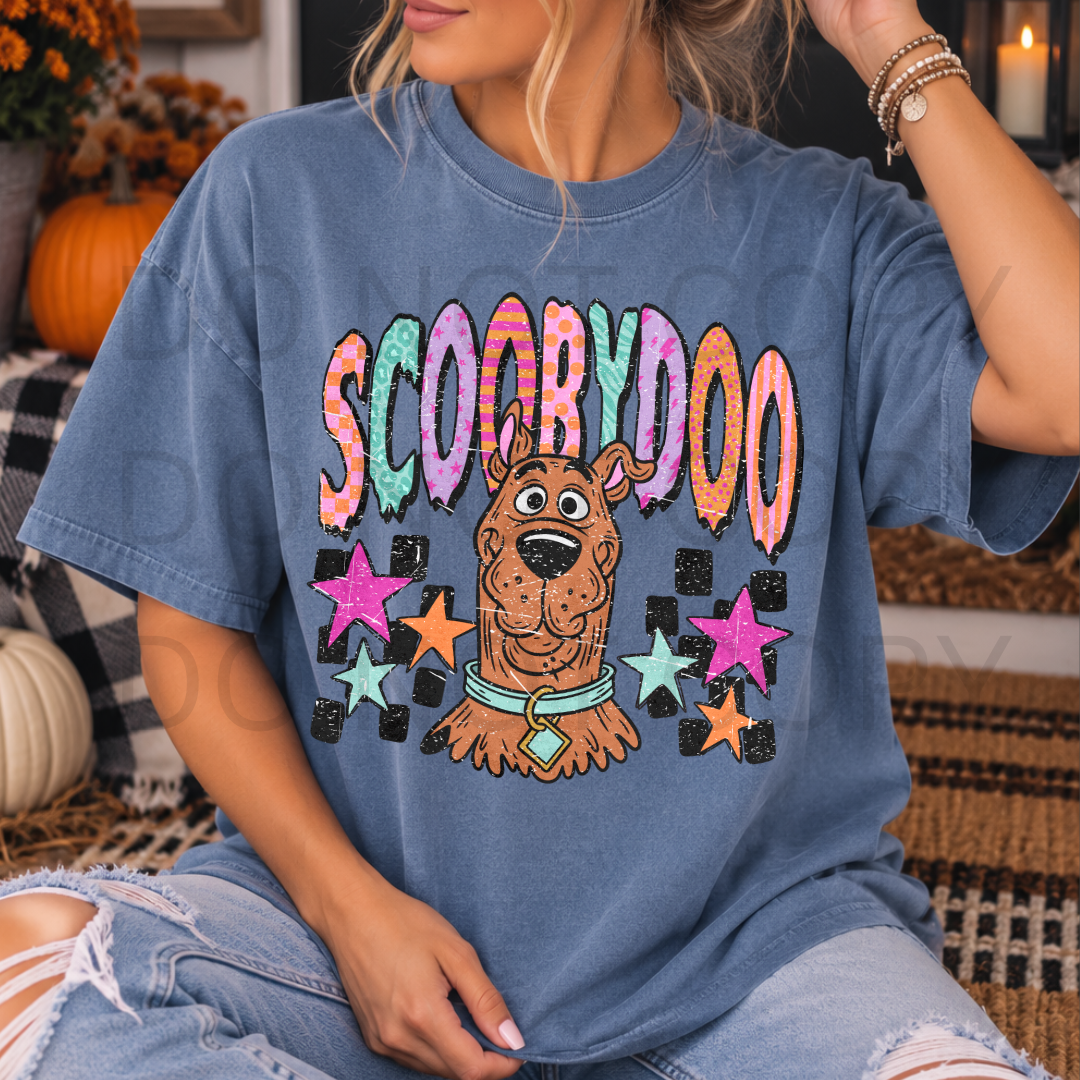 SCOOBYDOO STAR DTF TRANSFER