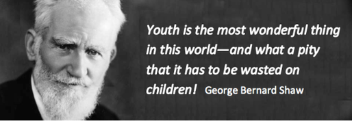 Youth is NOT wasted on the young