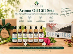 Aroma Oil Gift Sets: The Perfect Choice for Corporate & Festival Gifting