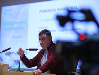 Gervasio Sánchez en el I Congreso del Voluntariado