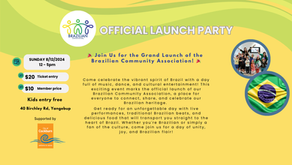 Official launch party of Brazilian Community Association