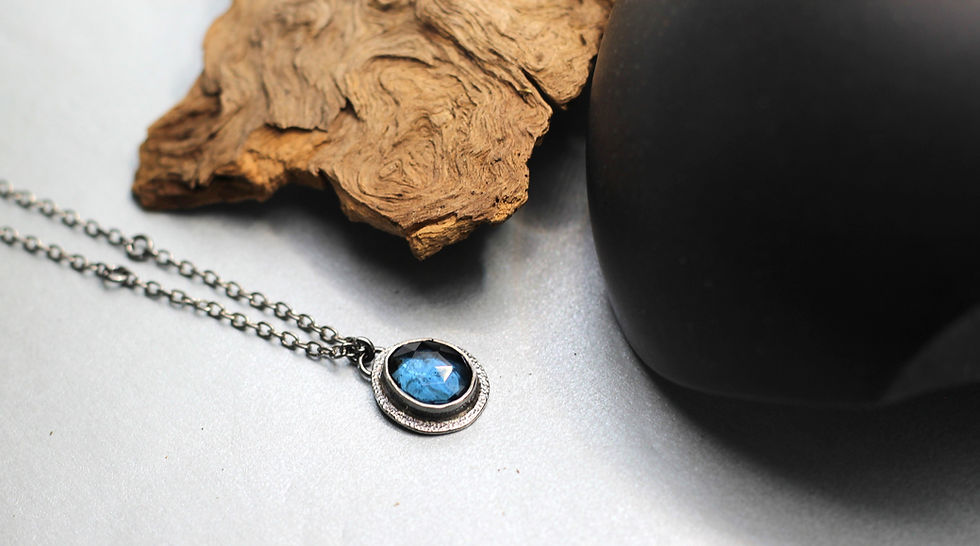 handgefertigte Silberkette