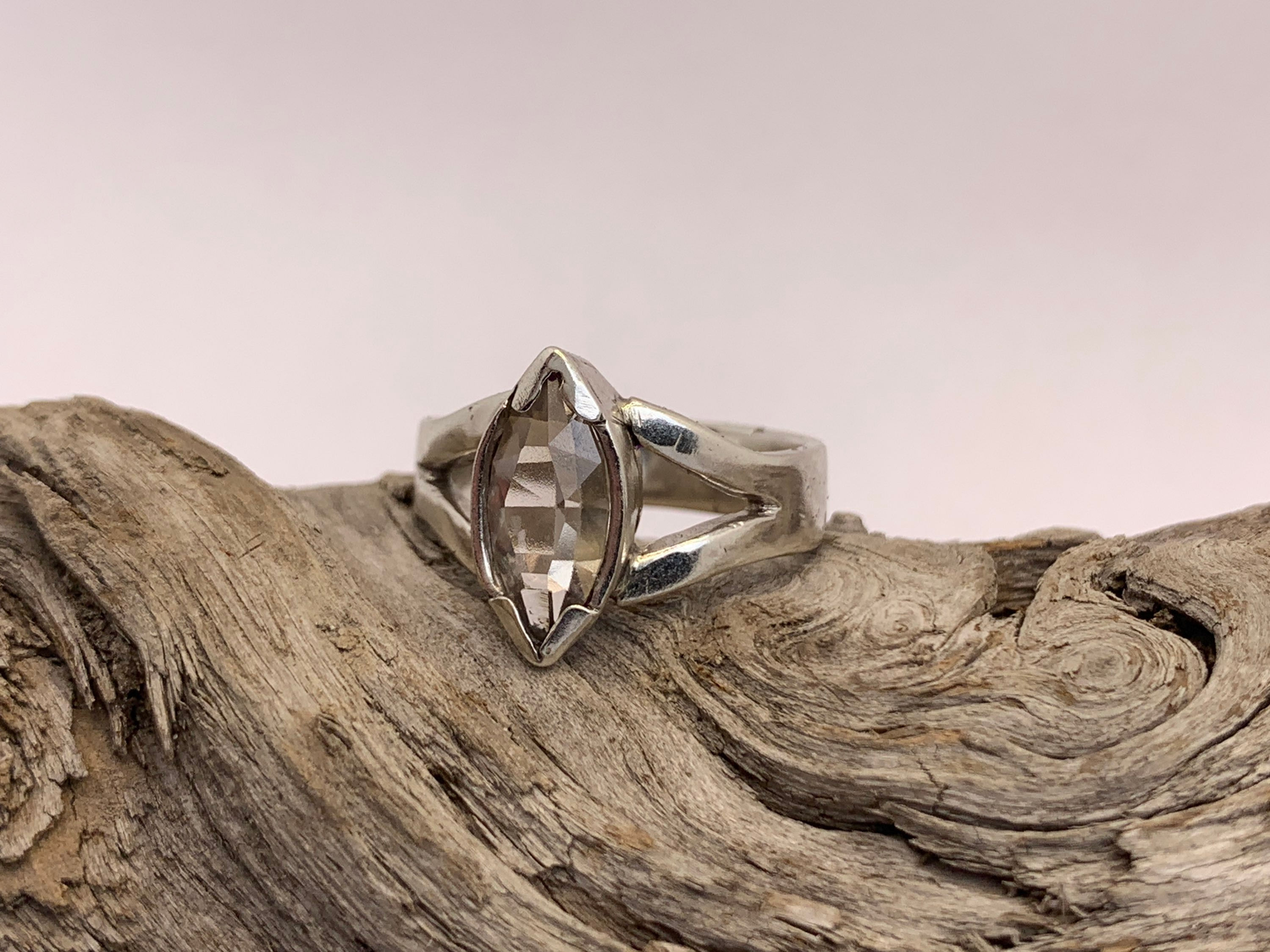 Marquise Rauchquarz Ring Hauptbild