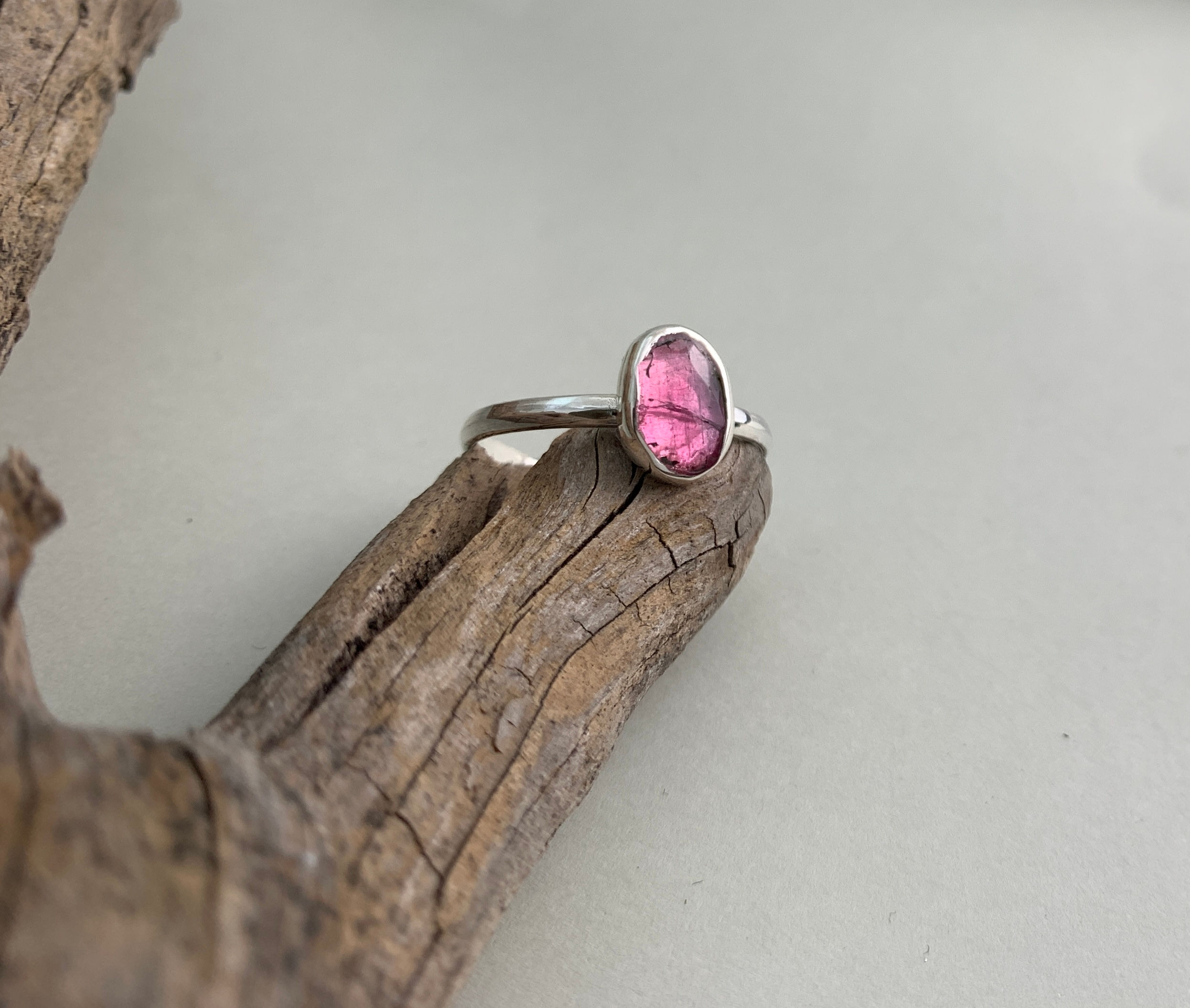 Silberschmuck, Turmalin Silberring