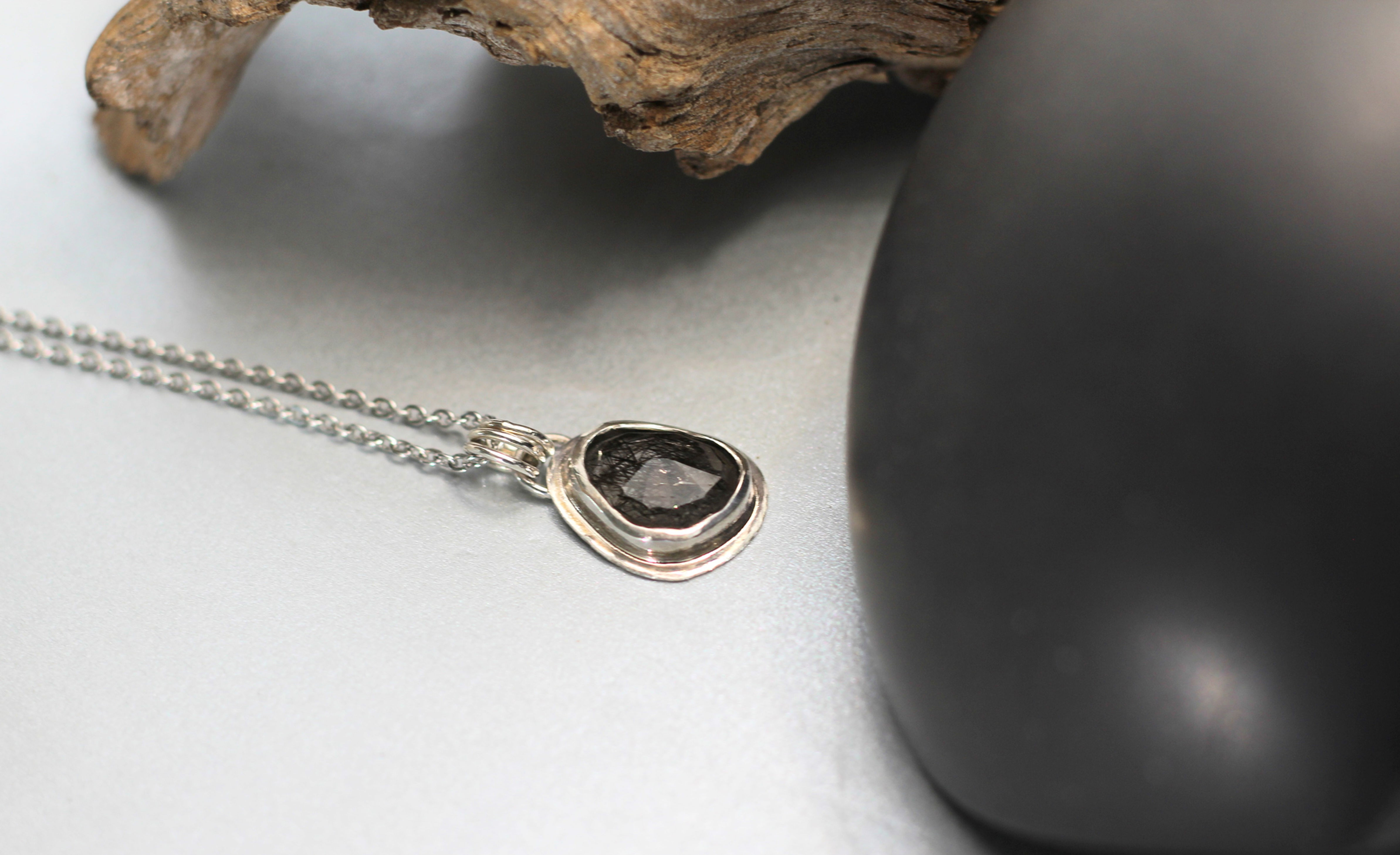 Rutilquarz Silberschmuck