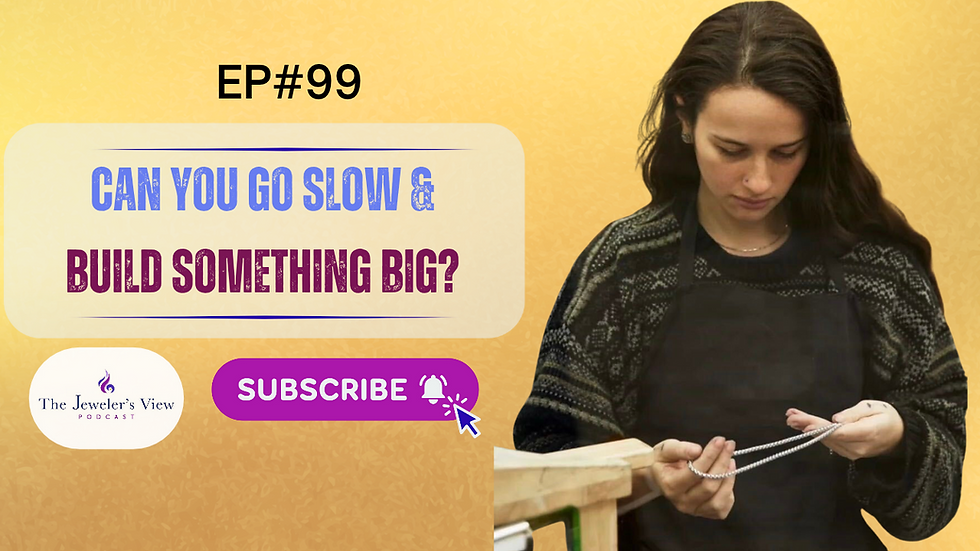 Can You Go Slow and Still Build Something Big?