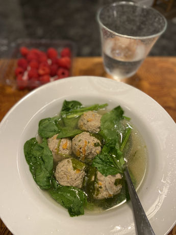 Healthy Italian Wedding Soup