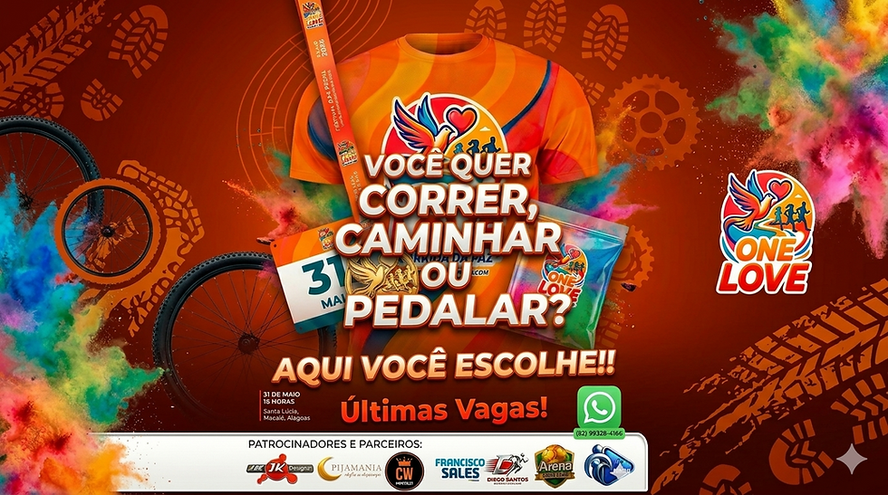 One Love/Corrida e Pedal/Festival das Cores