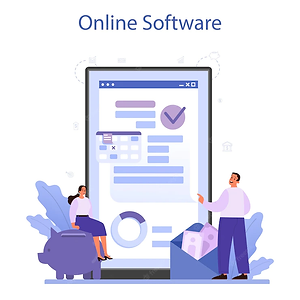analysis-financial-activities-online-service-platform-business-character-reviewing-company