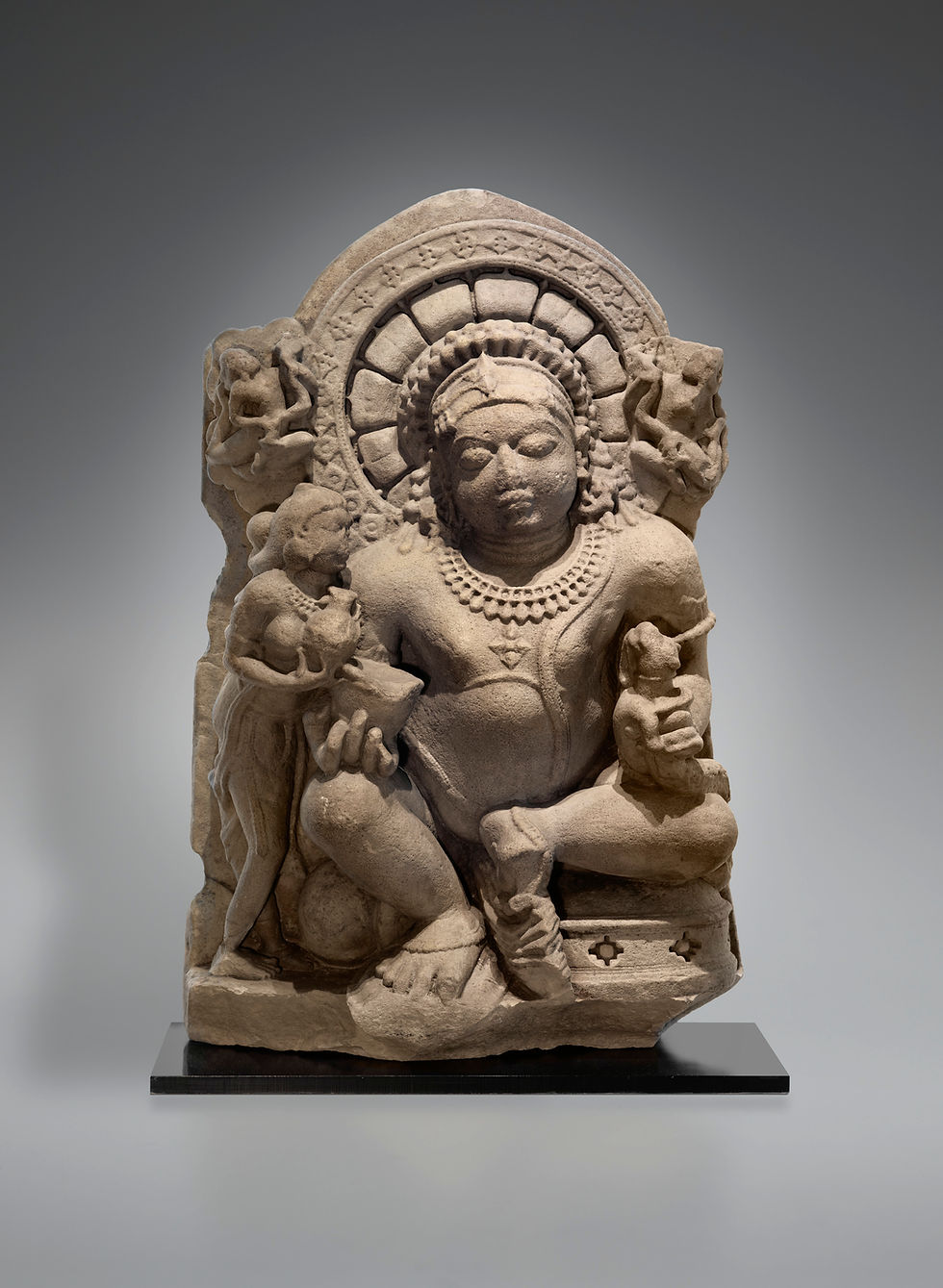Image from Yale University, the art piece is taken from Uttra Pradesh, India (10th-13th Century)