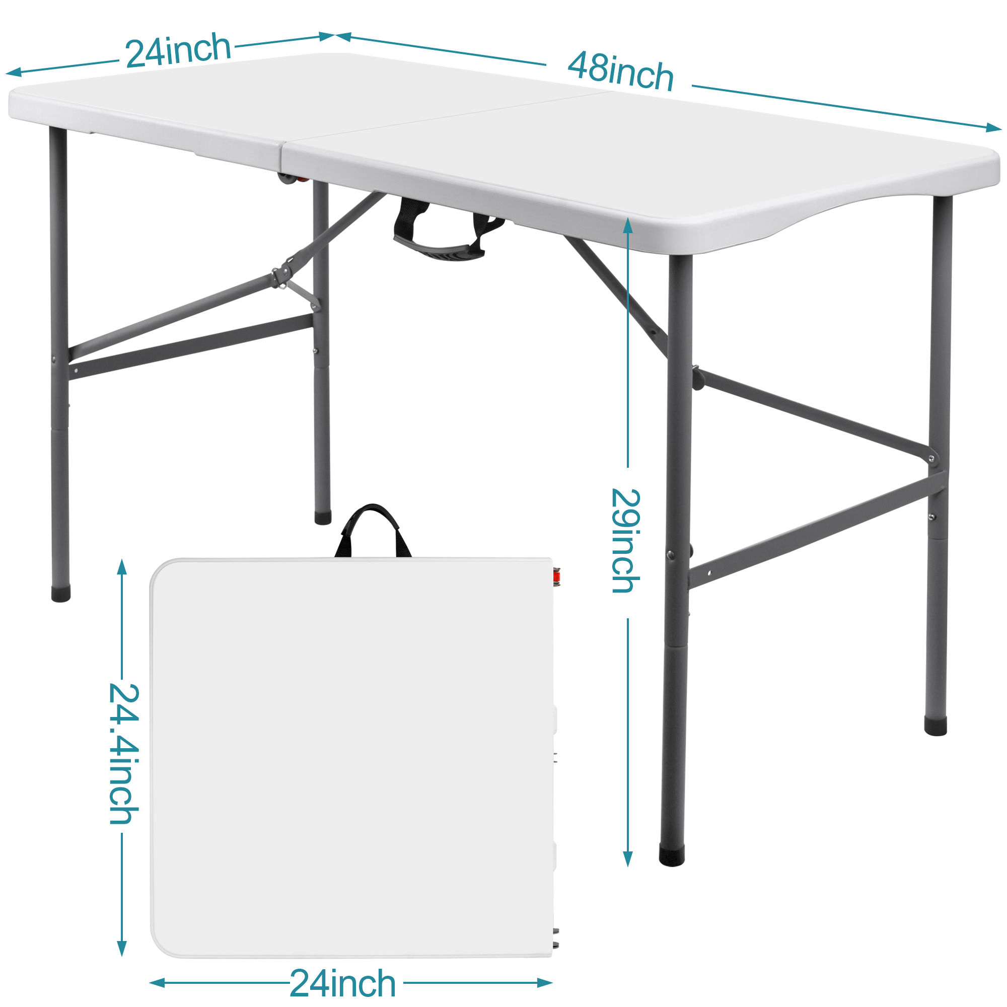 4FT folding table