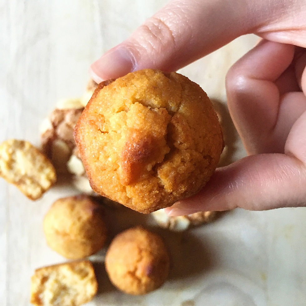 Lemon Honey Mini Financier Cakes