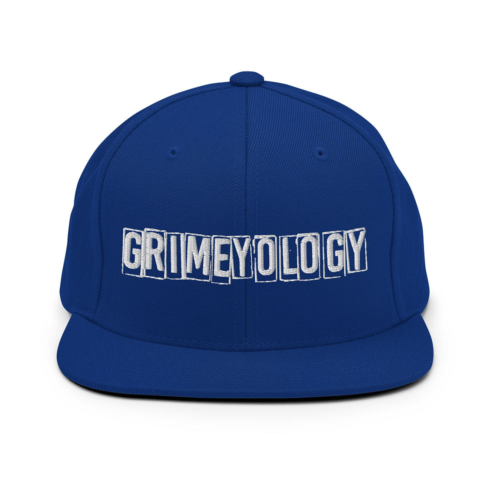 Miniaturbild: Snapback Hat - Grimeyology Logo