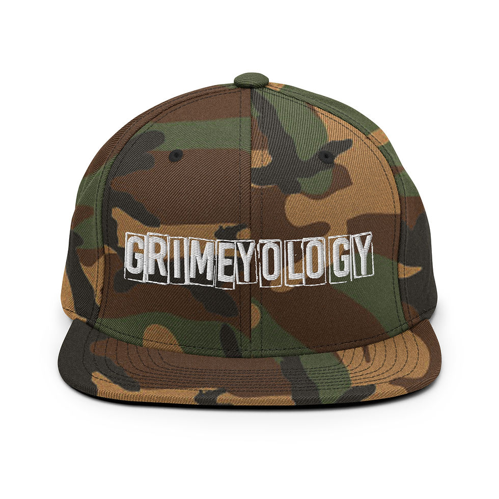 Μικρογραφία: Snapback Hat - Grimeyology Logo