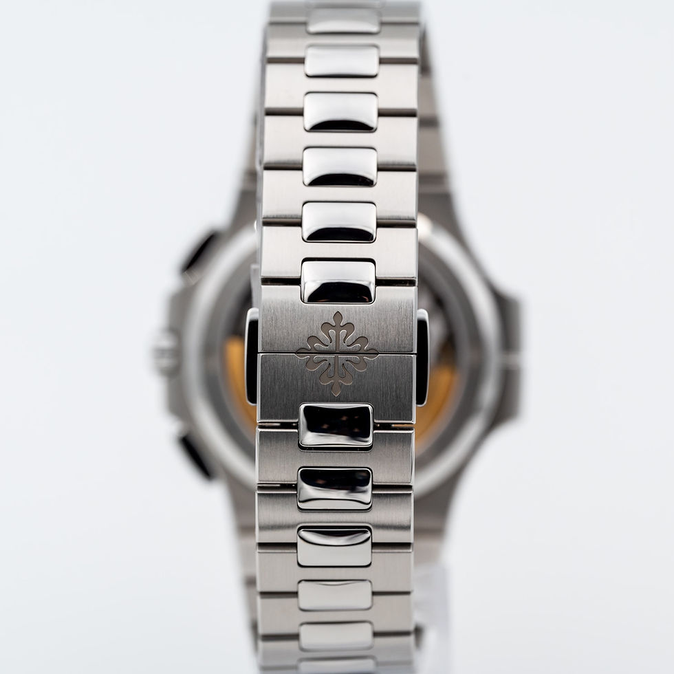 Patek Philippe Nautilus 5990/1A-011 Blue Dial Travel Time Chronograph