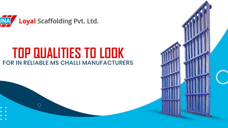 Top Qualities to Look for in Reliable Ms Challi Manufacturers