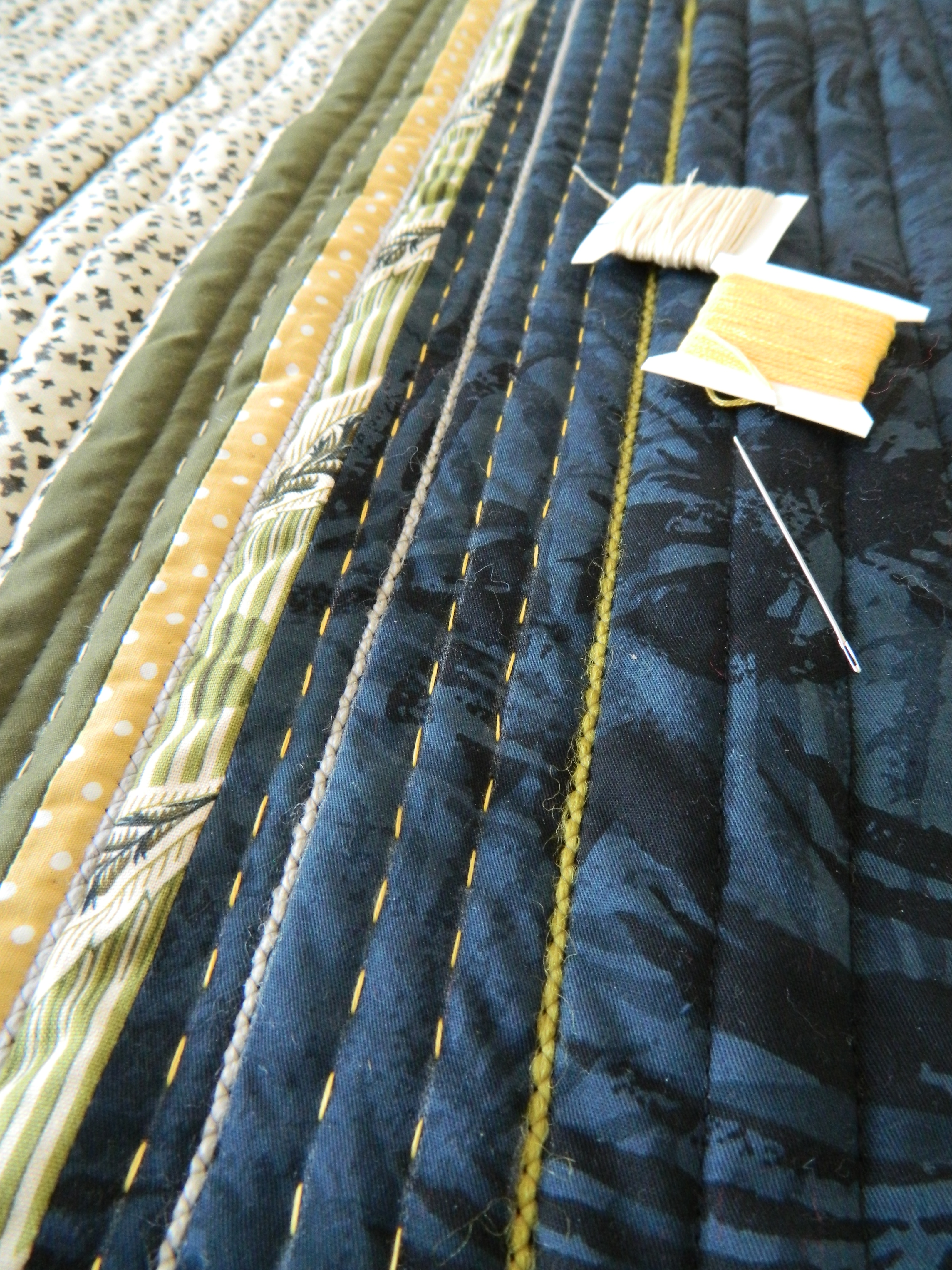 Quilting by Hand and Machine