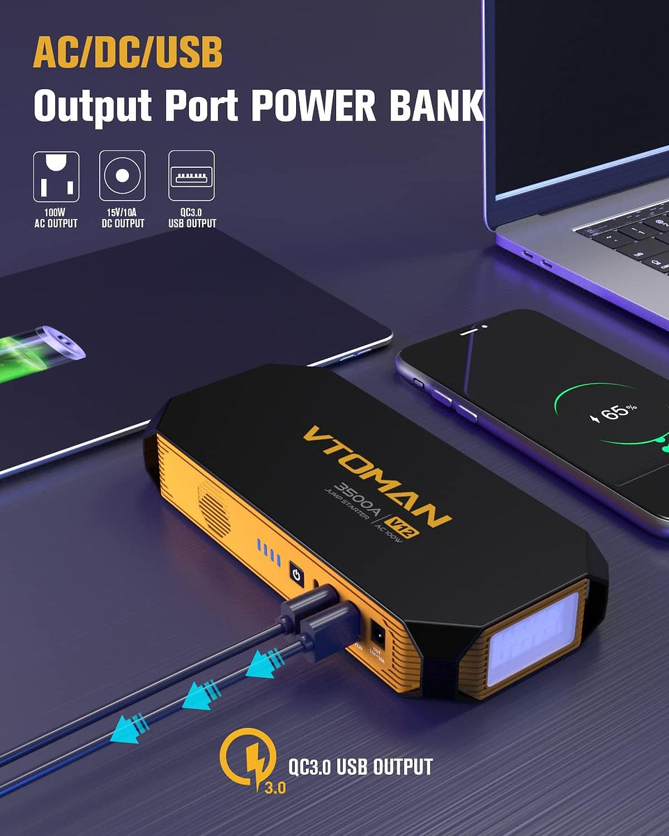  Vtoman V12 Jump Starter