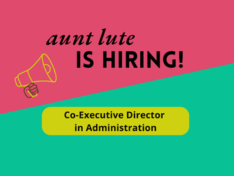 Aunt Lute is hiring!