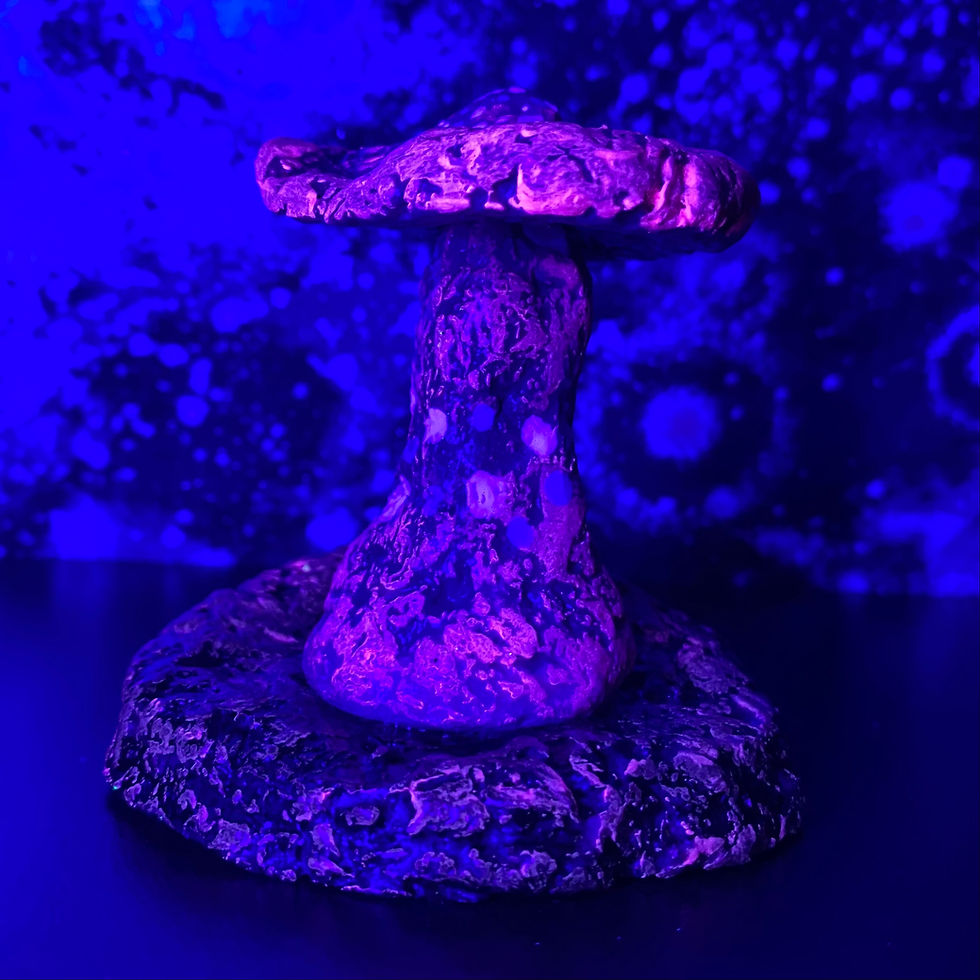 Thumbnail: Handmade Mini Mushroom Figurine #3