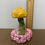 Thumbnail: Handmade Flower Mini Mushroom Figurine