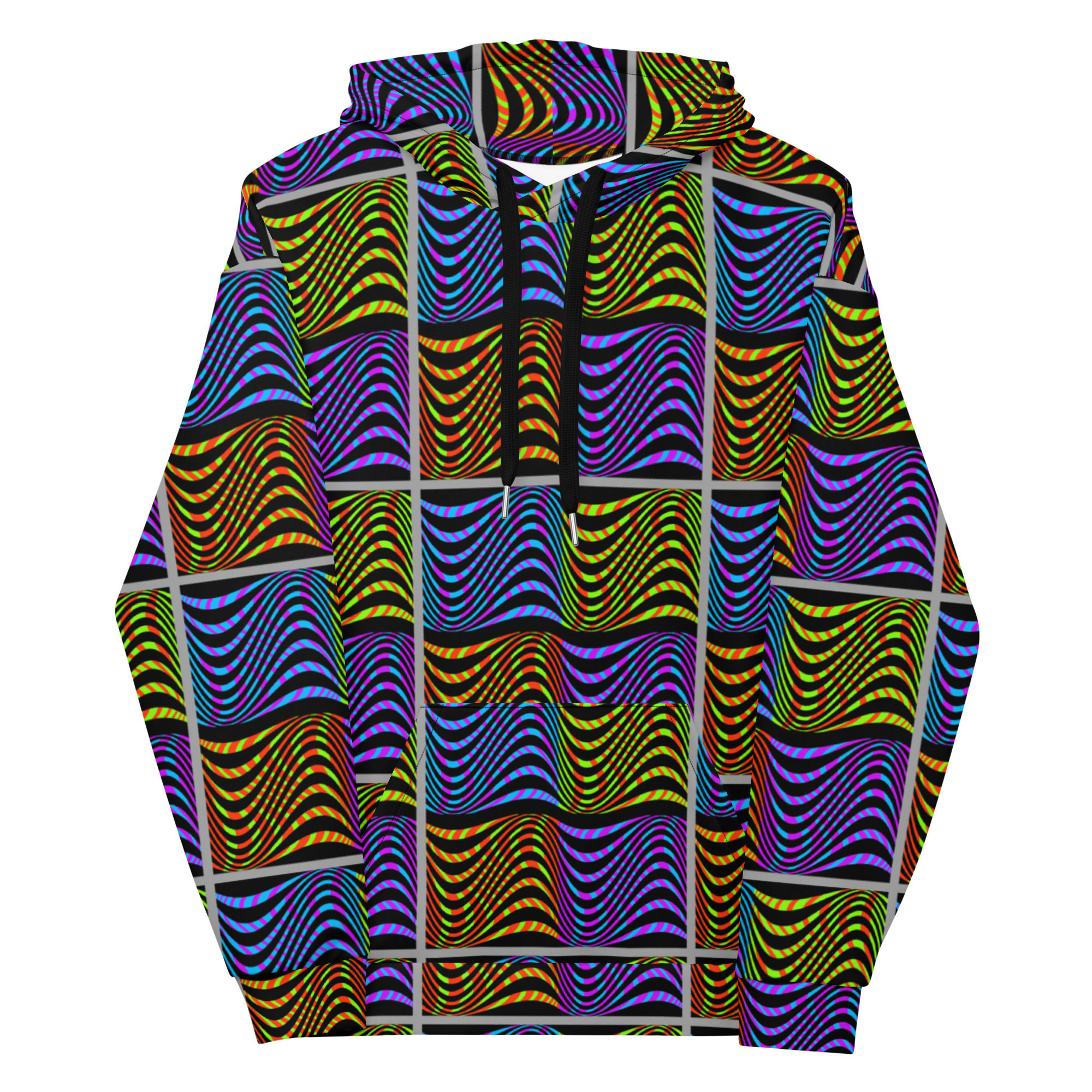 Chaotic Abstract Hoodie