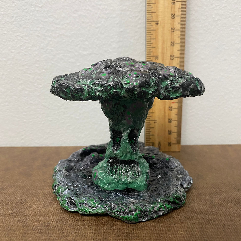 Thumbnail: Handmade Mini Mushroom Figurine #19