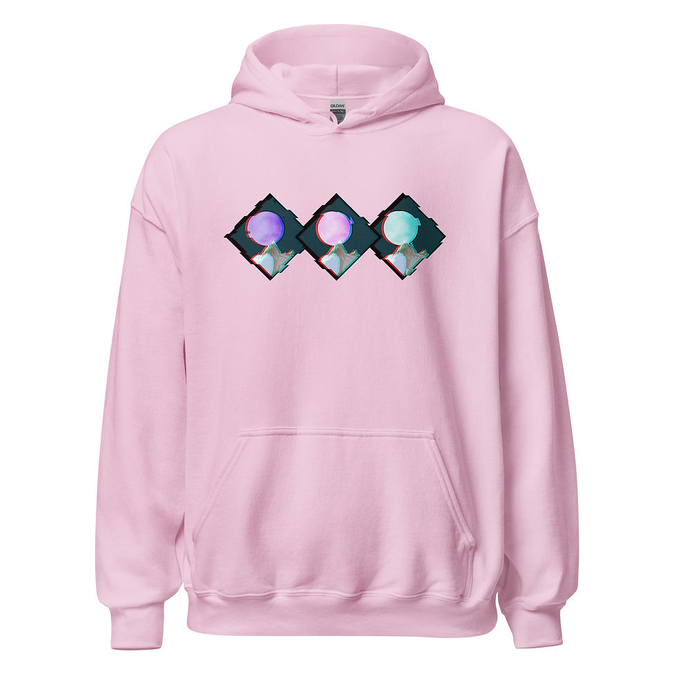 Thumbnail: Glitching Mountains Hoodie