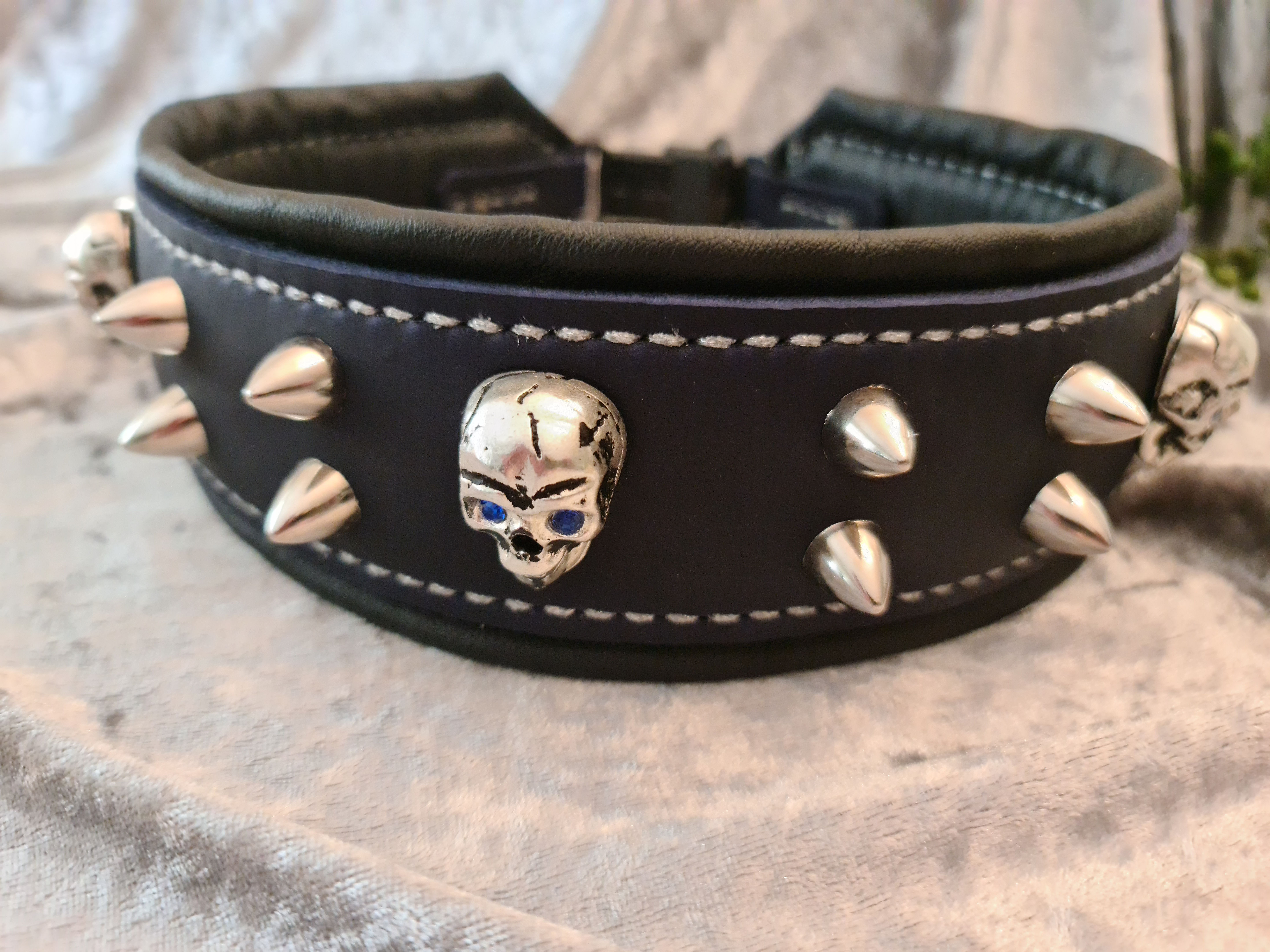 Lederhalsband "DAYTONA 22"