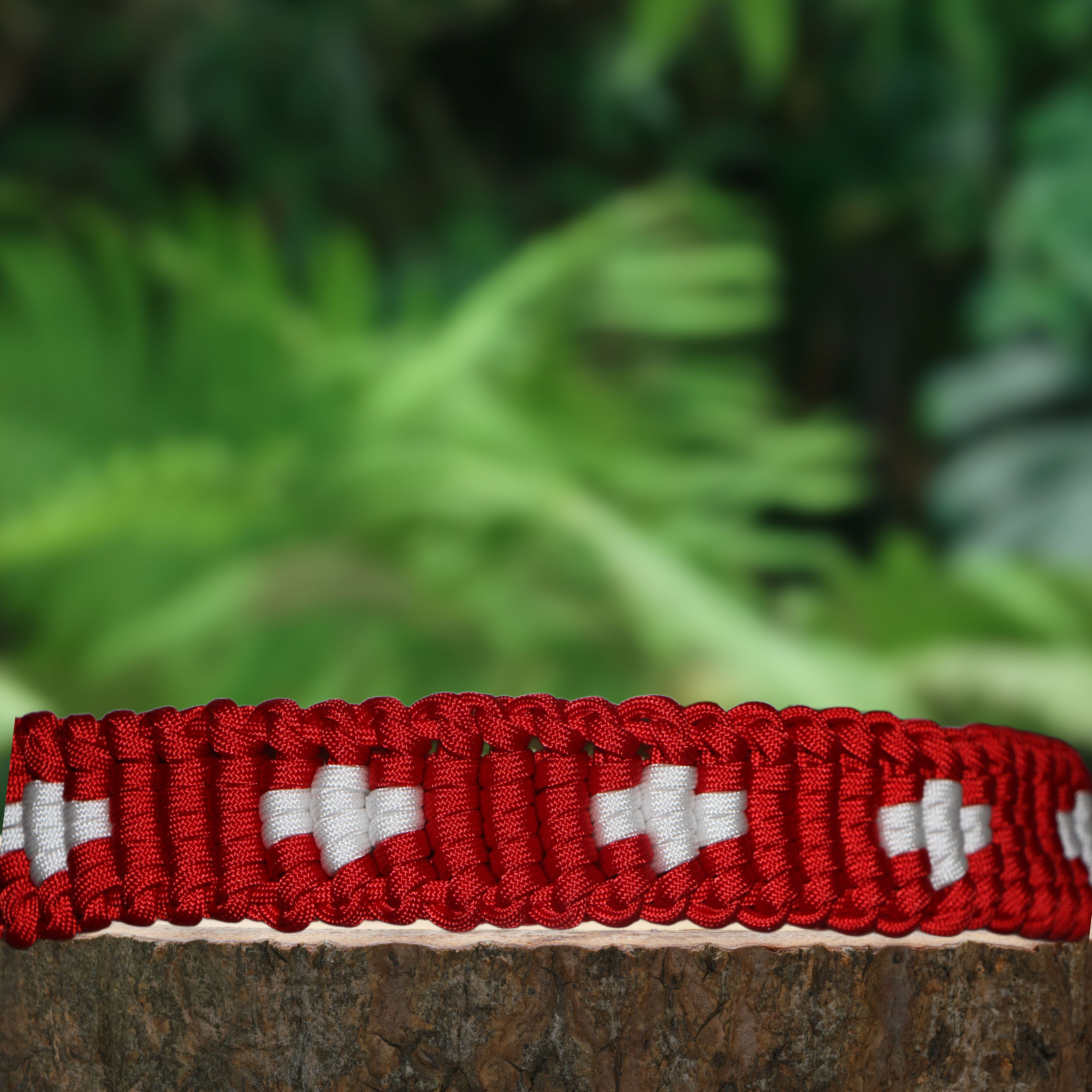 Halsband "SCHWEIZ" Large" Nationalfarben