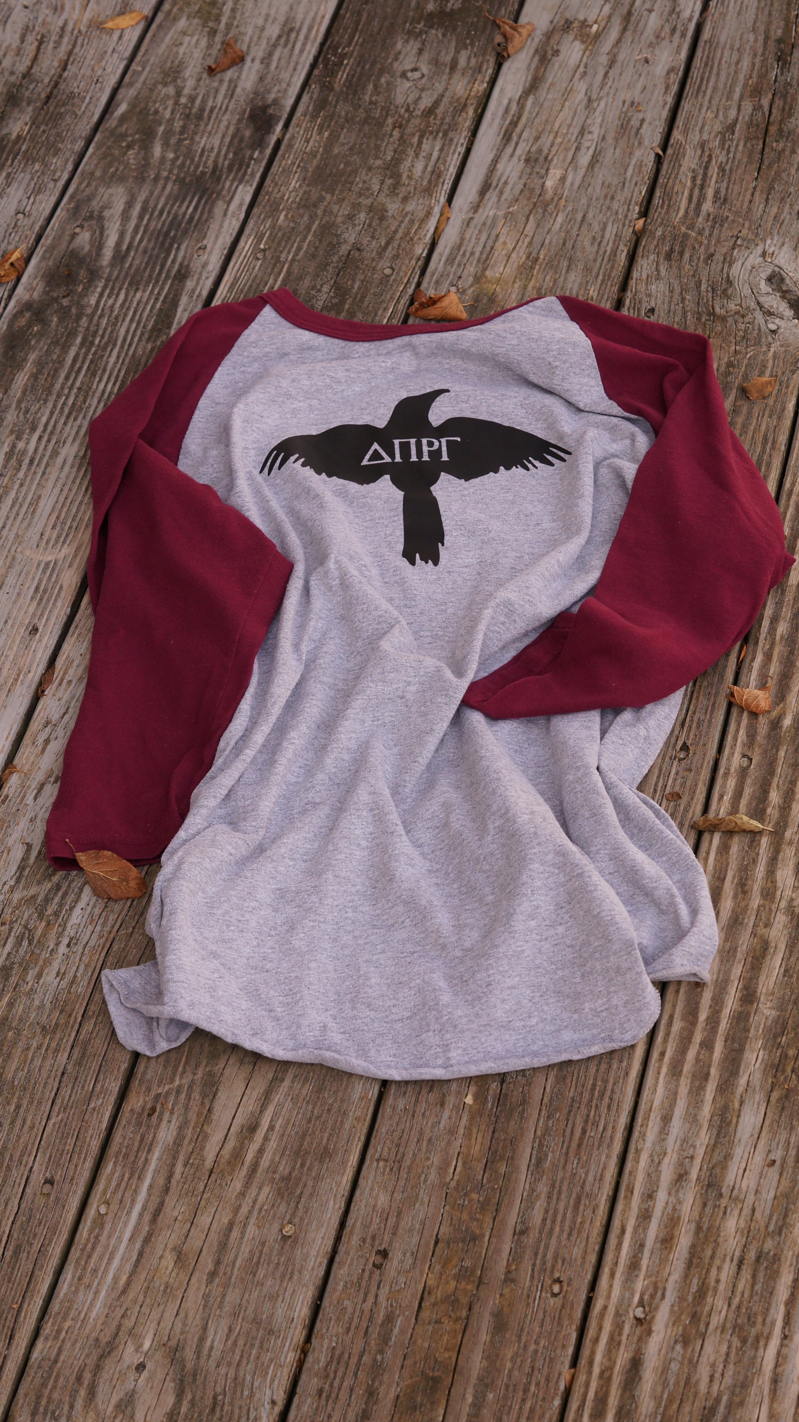 Black Crow Baseball Shirt