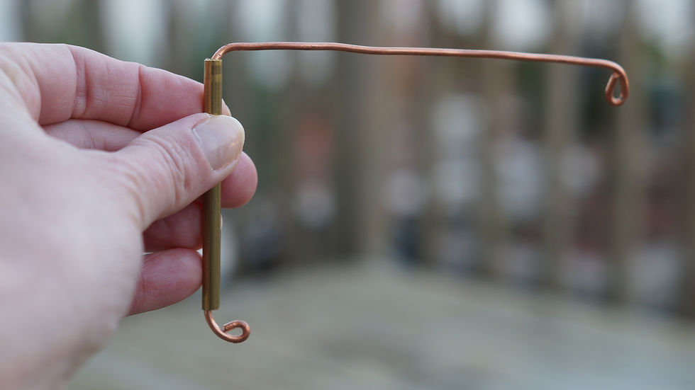 Thumbnail: Tiny Copper Dousing Rods