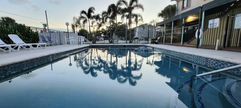 pool, at the Sunny Palms Inn, Lake Worth, West Palm Beach, FL 