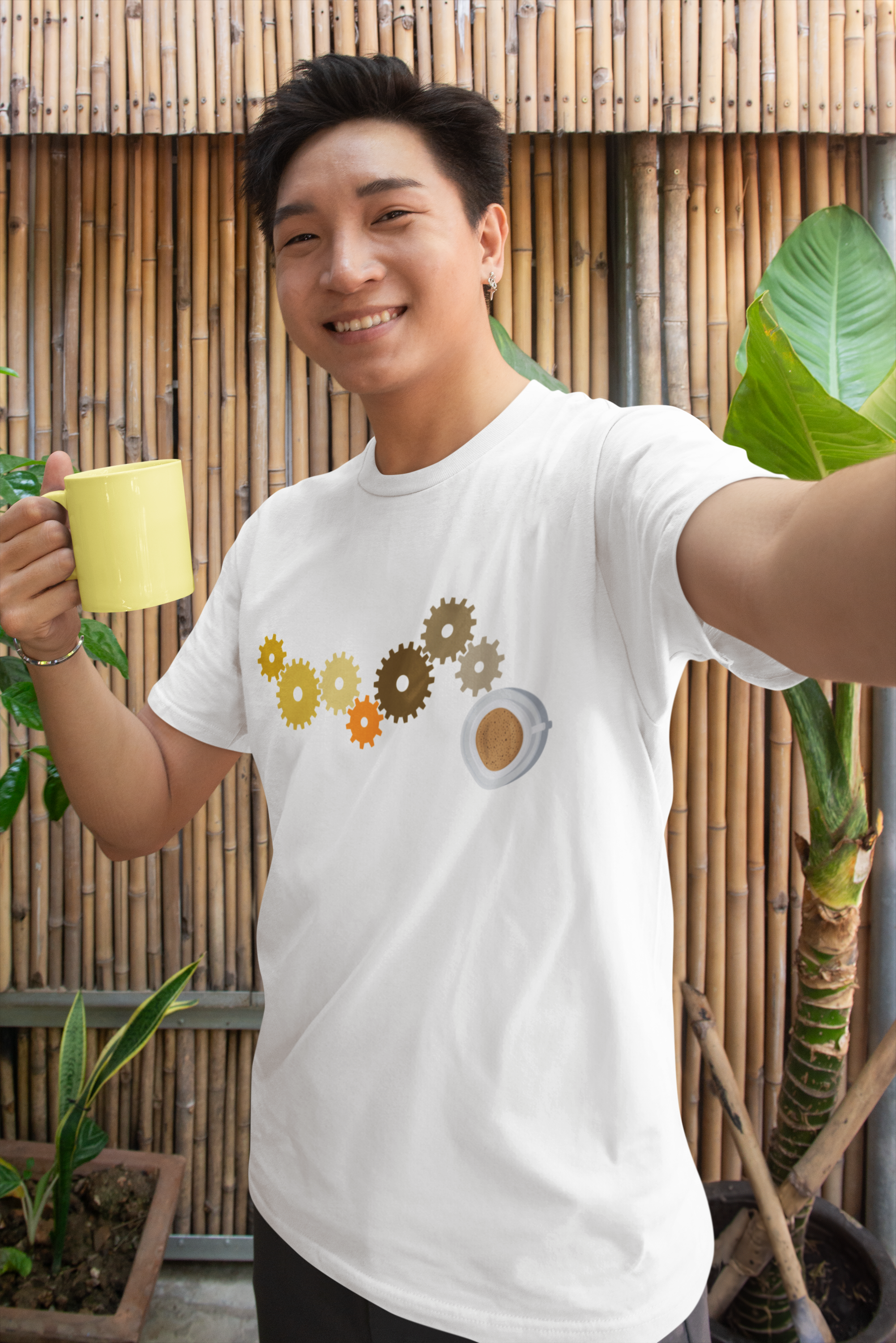 Gears & Coffee Tee