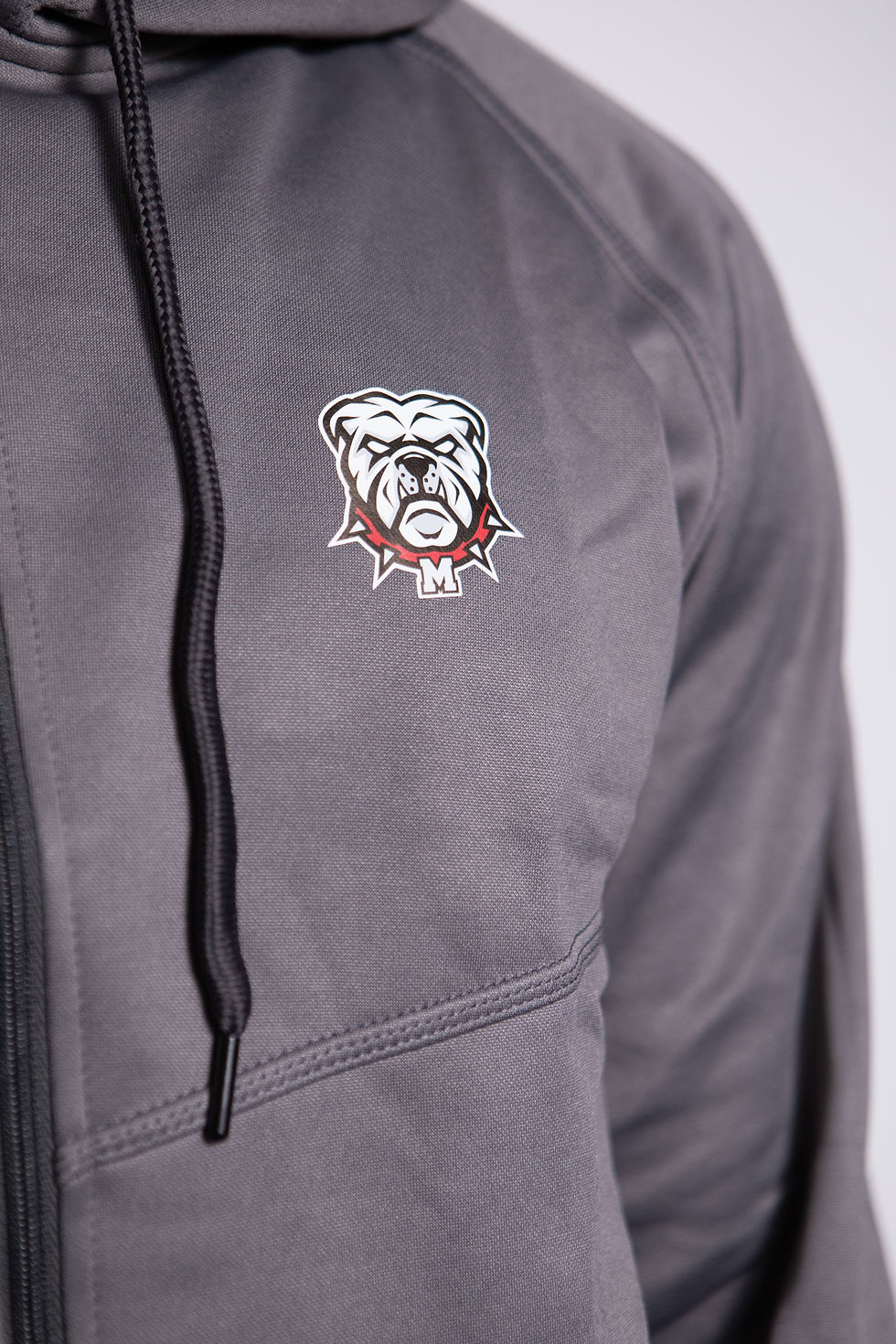 Miniature : Full zip Performance - Grey Dog