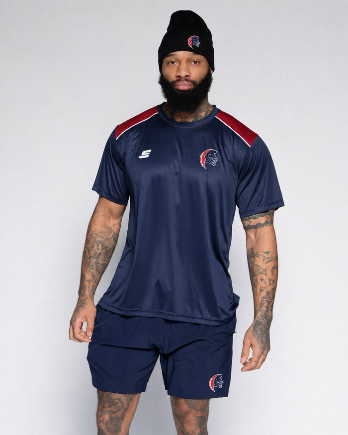 T-shirt Performance Colorblock Navy - Dragons