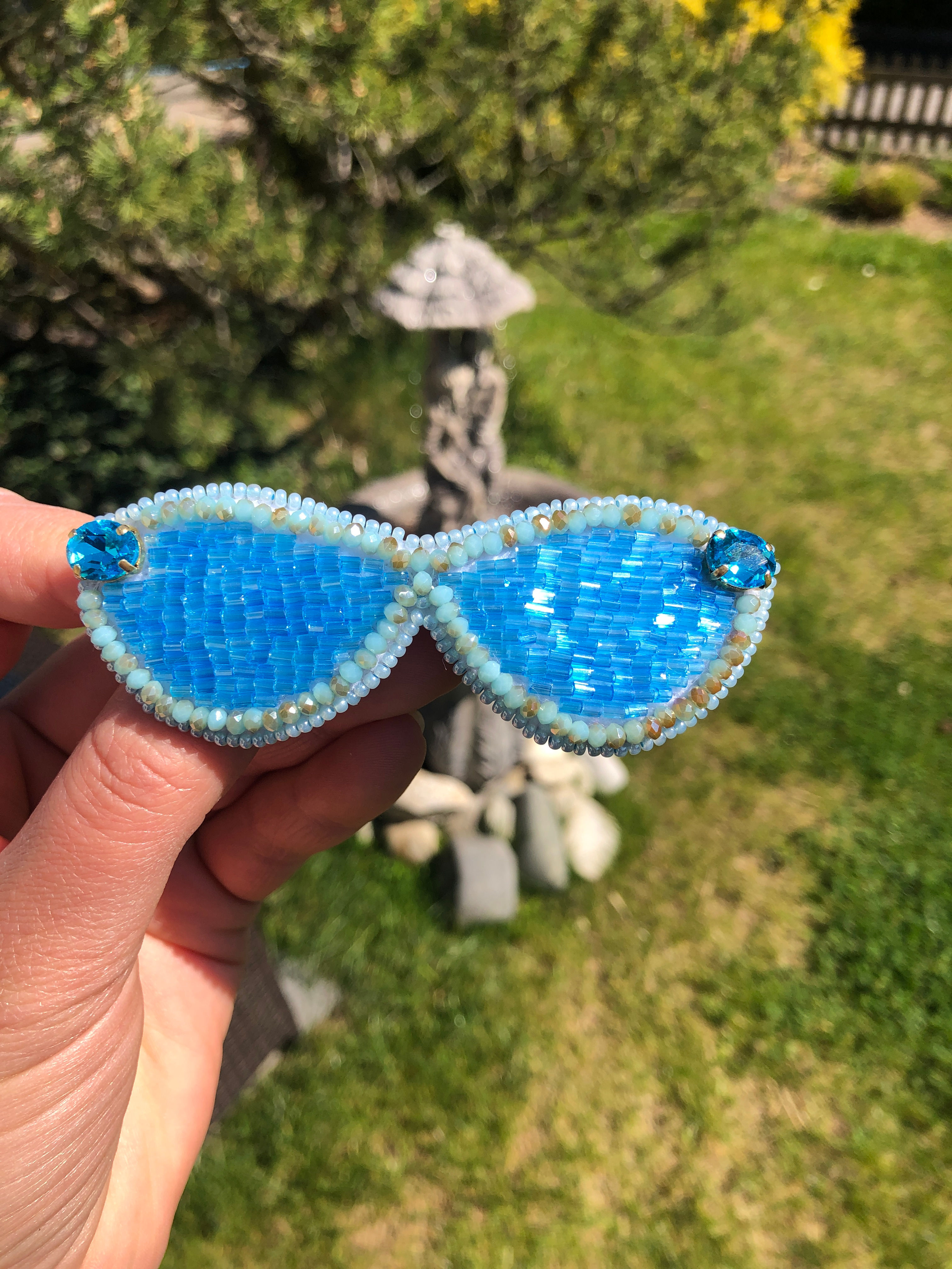 APb0918 Brosche Sonnenbrille