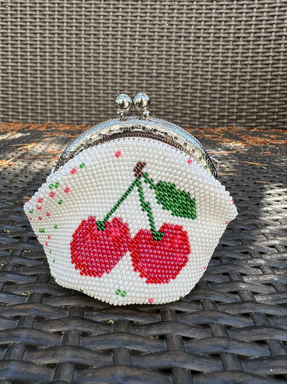 Miniaturbild: APt0011 Täschchen Kirschen