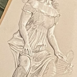 figure and life drawing model Mika