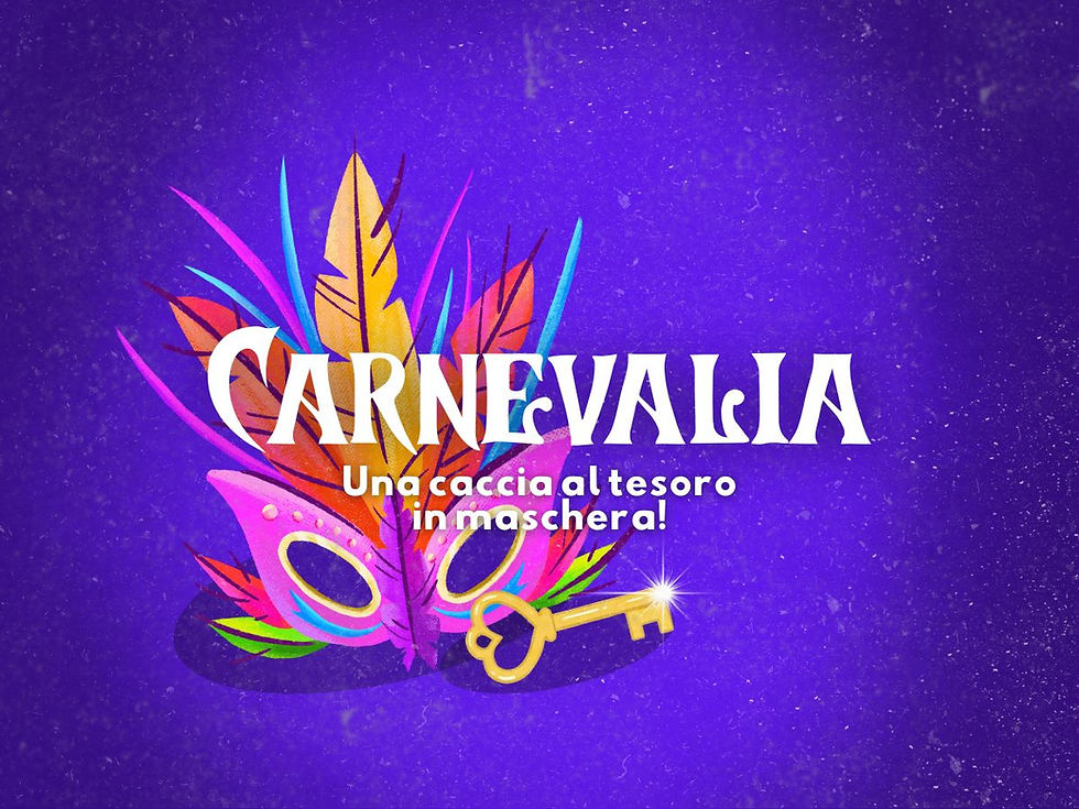 Carnevalia: una caccia al tesoro in maschera!