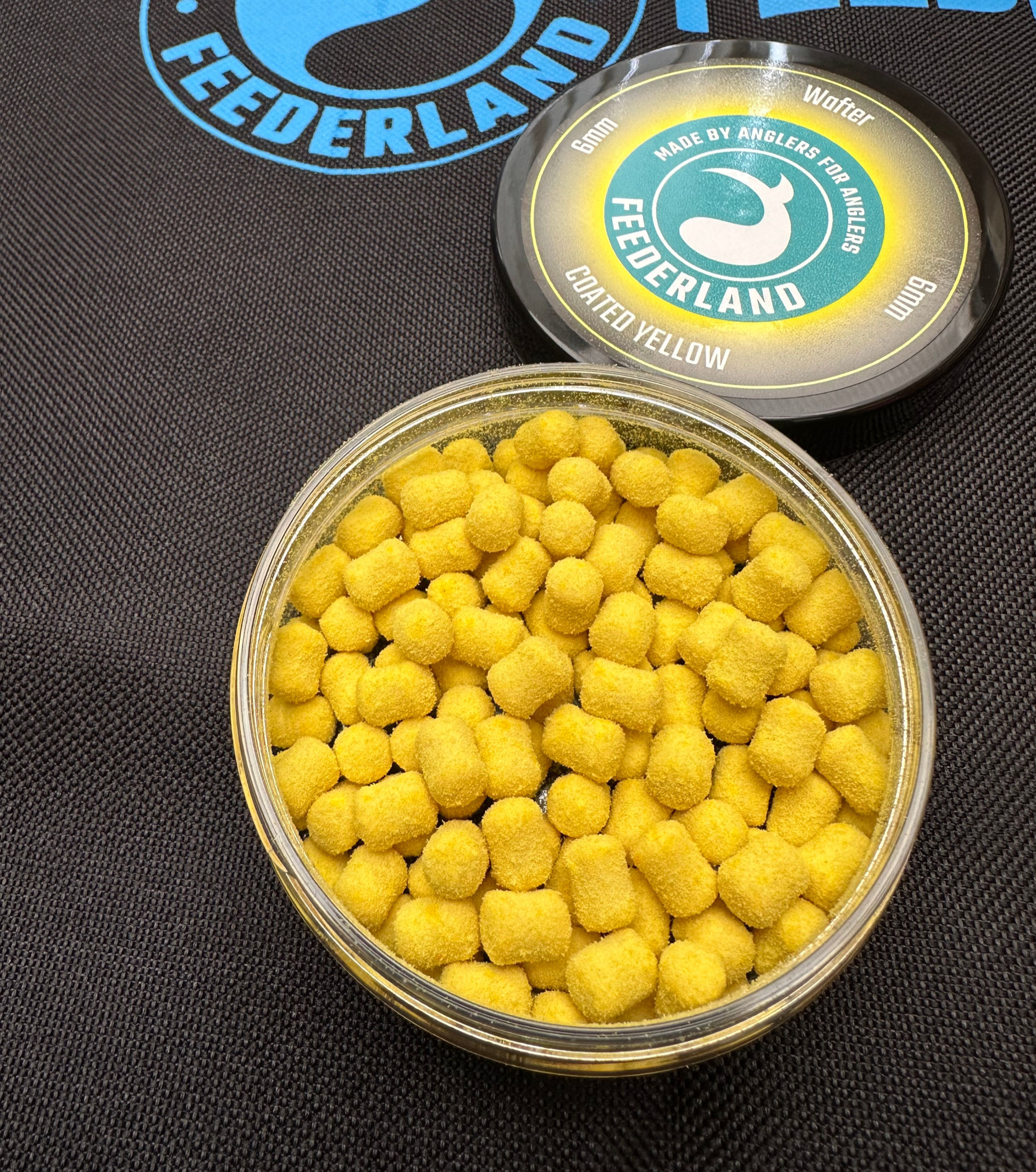 Feederland wafter - Coated Yellow - 6mm