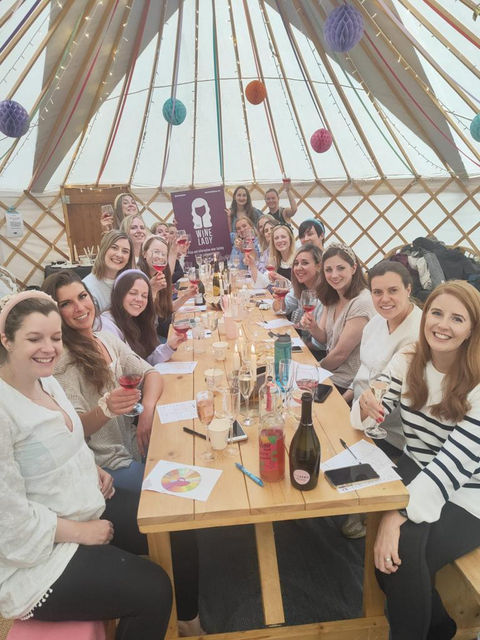 Group activity on hen weekend