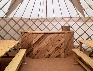 18ft Party Yurt with Bar