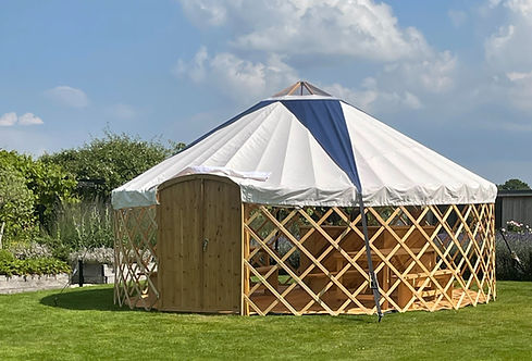 18ft Yurt in Garden For Birthday Party Leeds